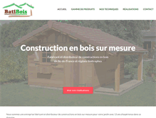 Tablet Screenshot of batibois-idf.com